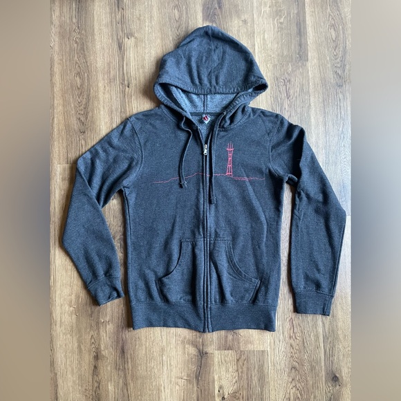 San Francisco Amos Goldbaum art hoodie - Picture 1 of 4